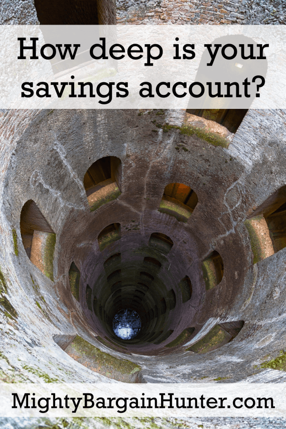 Deep savings account