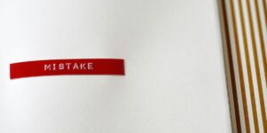 mistake